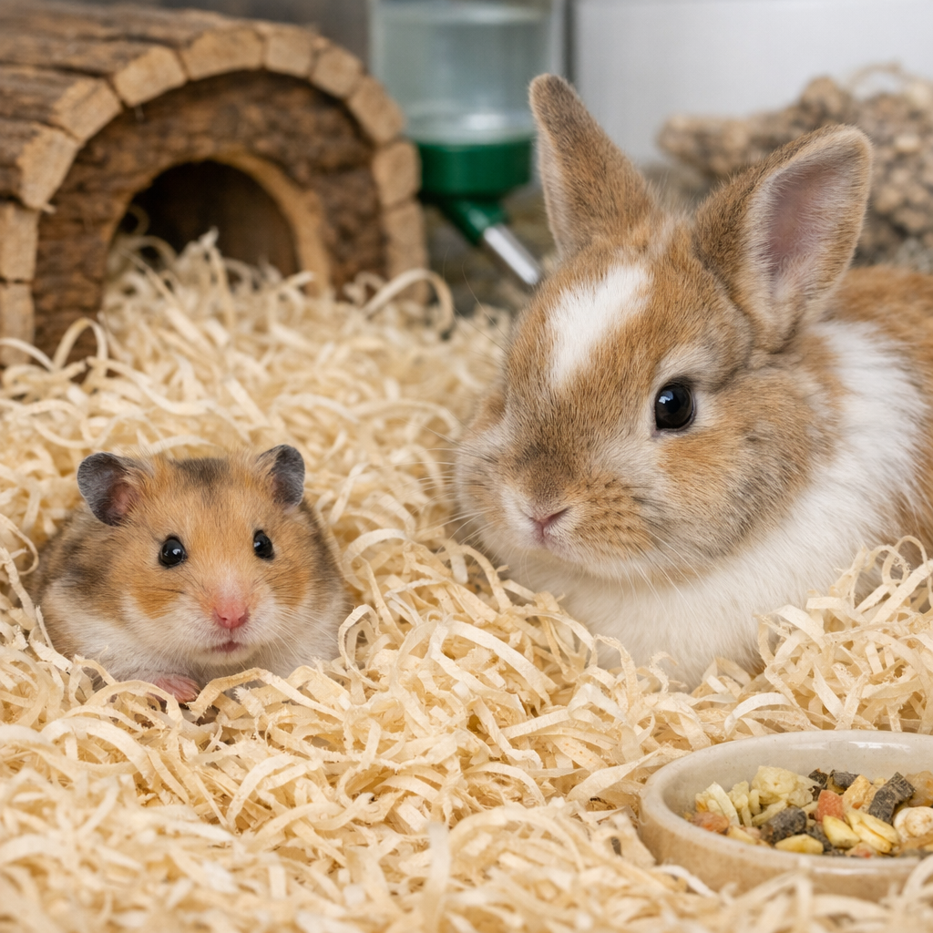 Wełna drzewna – podściółka dla zwierząt